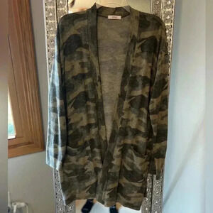 CHERISH Camouflage cardigan